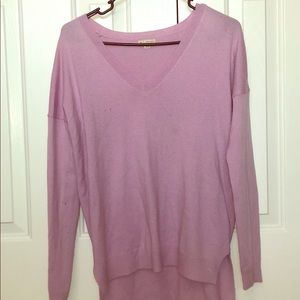 Purple Boyfriend Cut Sweater